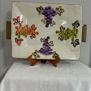 Casa Elite Ceramic Serving Tray